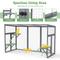 Show in main carousel: Coziwow Catio Outdoor Cat Playpen, Grey slide 4 of 6