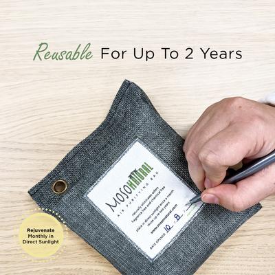 Show full view: Moso Natural Bamboo Charcoal Air Purifying Pet Deodorizer, 7-oz bag slide 4 of 10