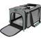 Show in main carousel: Gapzer Airline Approved Soft-Sided Dog & Cat Carrier Bag, Grey, 17 x 11 x 11-in slide 1 of 8