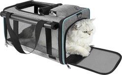 Gapzer Airline Approved Dog & Cat Carrier Bag, Grey slide 2 of 8