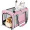 Show in main carousel: Gapzer Top Load Collapsible Soft-Sided Dog & Cat Carrier Bag, Pink slide 1 of 7