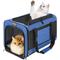 Show in main carousel: Gapzer Top Load Collapsible Soft-Sided Dog & Cat Carrier Bag, Blue slide 1 of 7