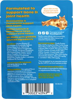 Show full view: Made by Nacho Bone & Joint Support Chicken Puree with Bone Broth + Digestive Support Chicken Puree with Bone Broth Wet Cat Food Topper slide 3 of 9