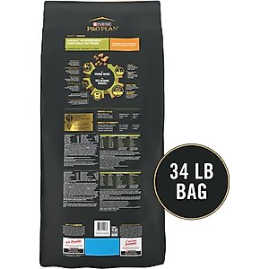 Purina Pro Plan Adult Weight Management Shredded Blend Chicken & Rice Formula Dry Dog Food, 34-lb bag