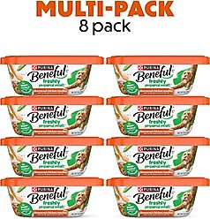 Purina Beneful Freshly Prepared Meals Simmered Chicken Medley with Carrots, Green Beans & Wild Rice Wet Dog Food, 10-oz, case of 8 slide 2 of 8