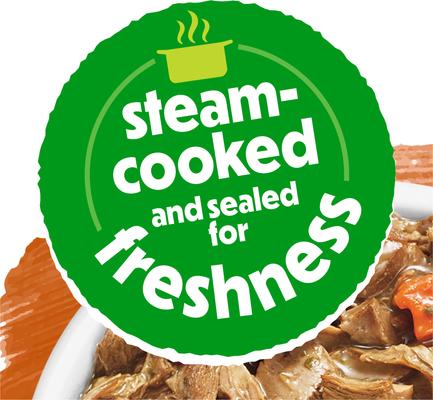 Show full view: Purina Beneful Freshly Prepared Meals Roasted Chicken Recipe with Brown Rice, Carrots & Spinach Wet Dog Food, 10-oz, case of 8 slide 5 of 12