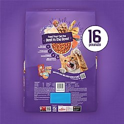 Friskies Surfin' & Turfin' Favorites Muscle & Immune Support Crunchy Dry Cat Food, 16-lb bag slide 2 of 8