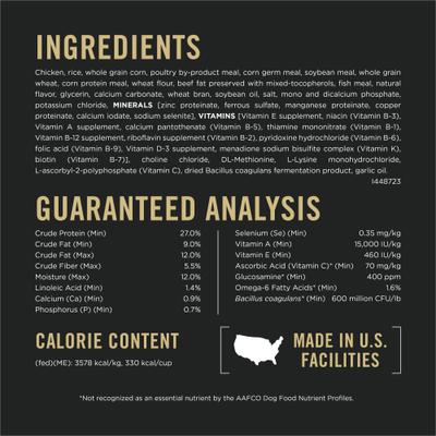 Show full view: Purina Pro Plan Adult Weight Management Shredded Blend Chicken & Rice Formula Dry Dog Food, 34-lb bag slide 7 of 12