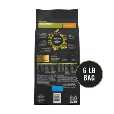 Show full view: Purina Pro Plan Adult Weight Management Shredded Blend Chicken & Rice Formula Dry Dog Food, 6-lb bag slide 3 of 11