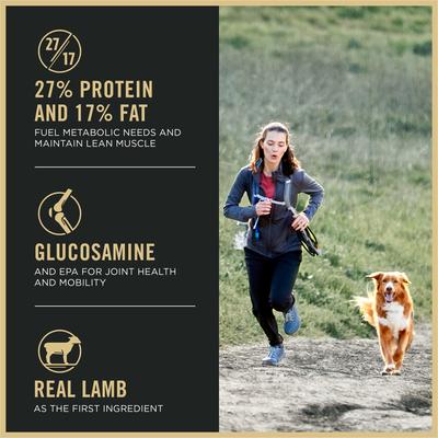Show full view: Purina Pro Plan Sport Small Bites All Life Stages High-Protein Lamb & Rice Formula Dry Dog Food, 37.5-lb bag slide 5 of 11