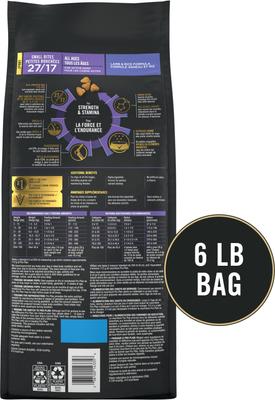 Show full view: Purina Pro Plan Sport Small Bites All Life Stages High-Protein Lamb & Rice Formula Dry Dog Food, 6-lb bag slide 3 of 12