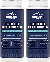 Rocco & Roxie Supply Co. Litter Box Cat Odor Eliminator, 2 count