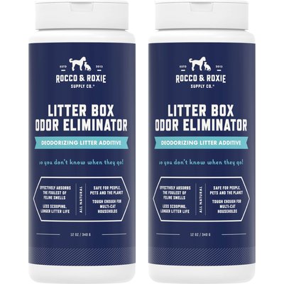 Rocco & Roxie Supply Co. Rocco & Roxie Supply Co. Litter Box Cat Odor Eliminator, 24-fl oz bundle