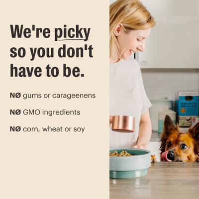 Show full view: The Honest Kitchen Human Grade Meal Booster 99% Chicken Wet Dog Food Topper, 5.5-oz, case of 12 slide 6 of 11