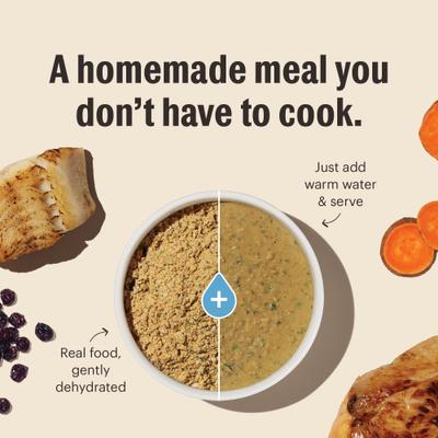 Show full view: The Honest Kitchen Human Grade Dehydrated Chicken & Fish Grain-Free Cat Food, 2-lb box slide 6 of 10