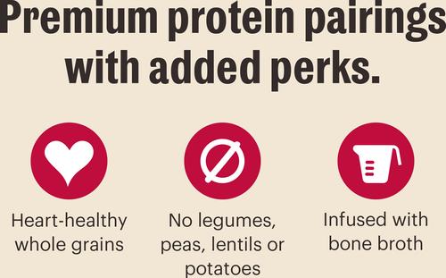Show full view: The Honest Kitchen Human Grade Wholemade Whole Grain Beef & Salmon Dehydrated Dog Food, 10-lb box slide 5 of 10