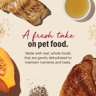 Show full view: The Honest Kitchen Human Grade Wholemade Whole Grain Turkey & White Fish Dehydrated Dog Food, 10-lb box slide 8 of 10