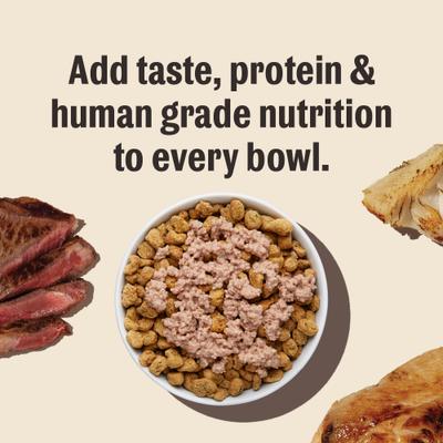 Show full view: The Honest Kitchen Human Grade Meal Booster 99% Chicken Wet Dog Food Topper, 5.5-oz, case of 12 slide 9 of 11