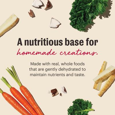 Show full view: The Honest Kitchen Human Grade Veggie, Nut & Seed Grain-Free Dehydrated Dog Food Base Mix, 7-lb box slide 7 of 11