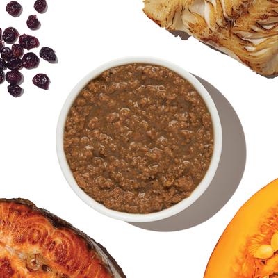 Show full view: The Honest Kitchen Human Grade Grain-Free Minced Salmon & Cod in Fish Broth Gravy Wet Cat Food, 2.8-oz, case of 12 slide 8 of 10