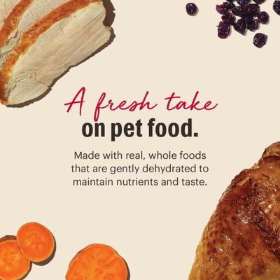 Show full view: The Honest Kitchen Human Grade Grain-Free Turkey Dehydrated Cat Food, 2-lb bag slide 8 of 10