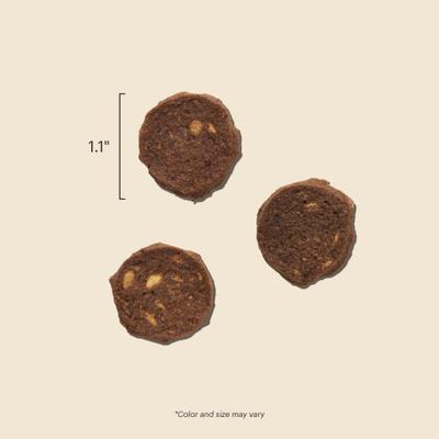 Show full view: The Honest Kitchen Human Grade Gourmet Barbecue Liver Chips Chicken Liver & Cheddar Recipe Dog Treats, 4-oz bag slide 9 of 12