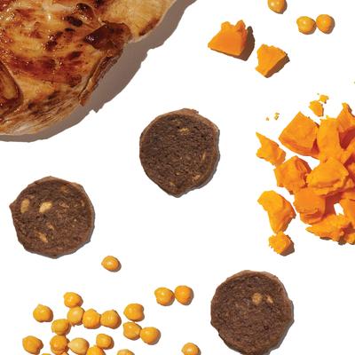 Show full view: The Honest Kitchen Human Grade Gourmet Barbecue Liver Chips Chicken Liver & Cheddar Recipe Dog Treats, 4-oz bag slide 5 of 12