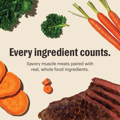 Show full view: The Honest Kitchen Human Grade One Pot Stews Roasted Beef Stew Wet Dog Food, 10.5-oz, case of 6 slide 7 of 9