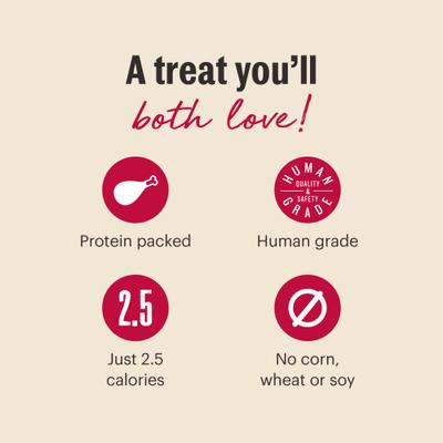 Show full view: The Honest Kitchen Human Grade Smittens Bites Heart-Shaped White Fish Cat Treats, 1.5-oz slide 6 of 10