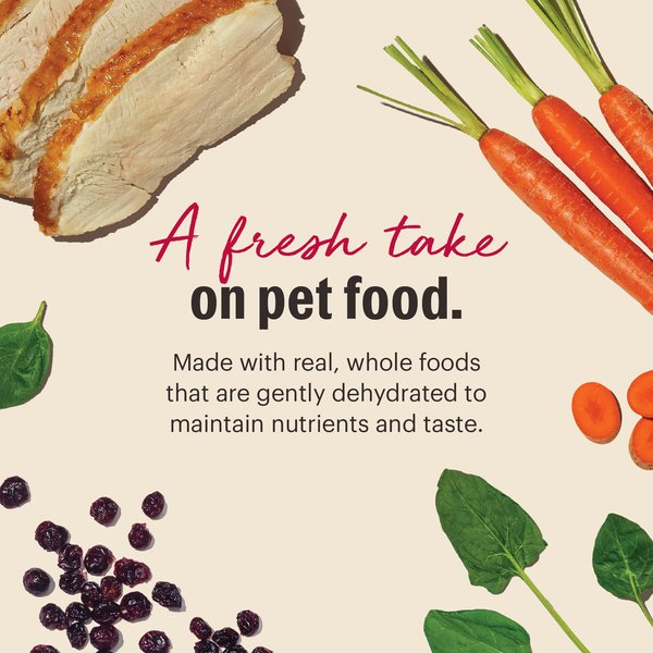 Show full view: The Honest Kitchen Wholemade Grain-Free Turkey Dehydrated Dog Food, 10-lb box slide 8 of 12