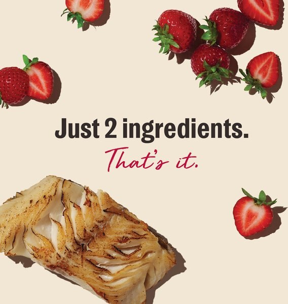 The Honest Kitchen Superfood Cod Crisps Cod & Strawberry Dehydrated Dog Treats