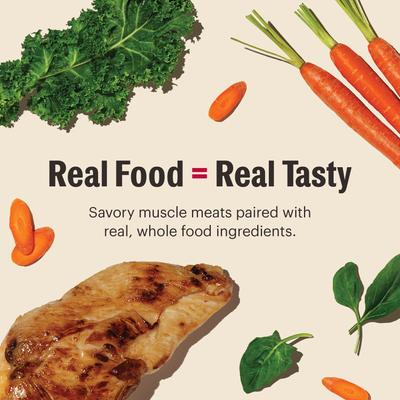 Show full view: The Honest Kitchen Human Grade Butcher Block Pate Chicken & Super Greens Pate Wet Dog Food, 10.5-oz, case of 6 slide 7 of 9