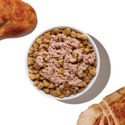 Show full view: The Honest Kitchen Human Grade Meal Booster 99% Chicken Wet Dog Food Topper, 5.5-oz, case of 12 slide 5 of 11