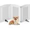 Show in main carousel: LovMor Freestanding Indoor Dog Gate, White, 3 Panel: 60 x 24-in slide 1 of 9