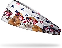 JUNK Brands Patriot Pups Dog Headband