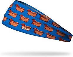 JUNK Brands Hot Dog-shund Dog Headband
