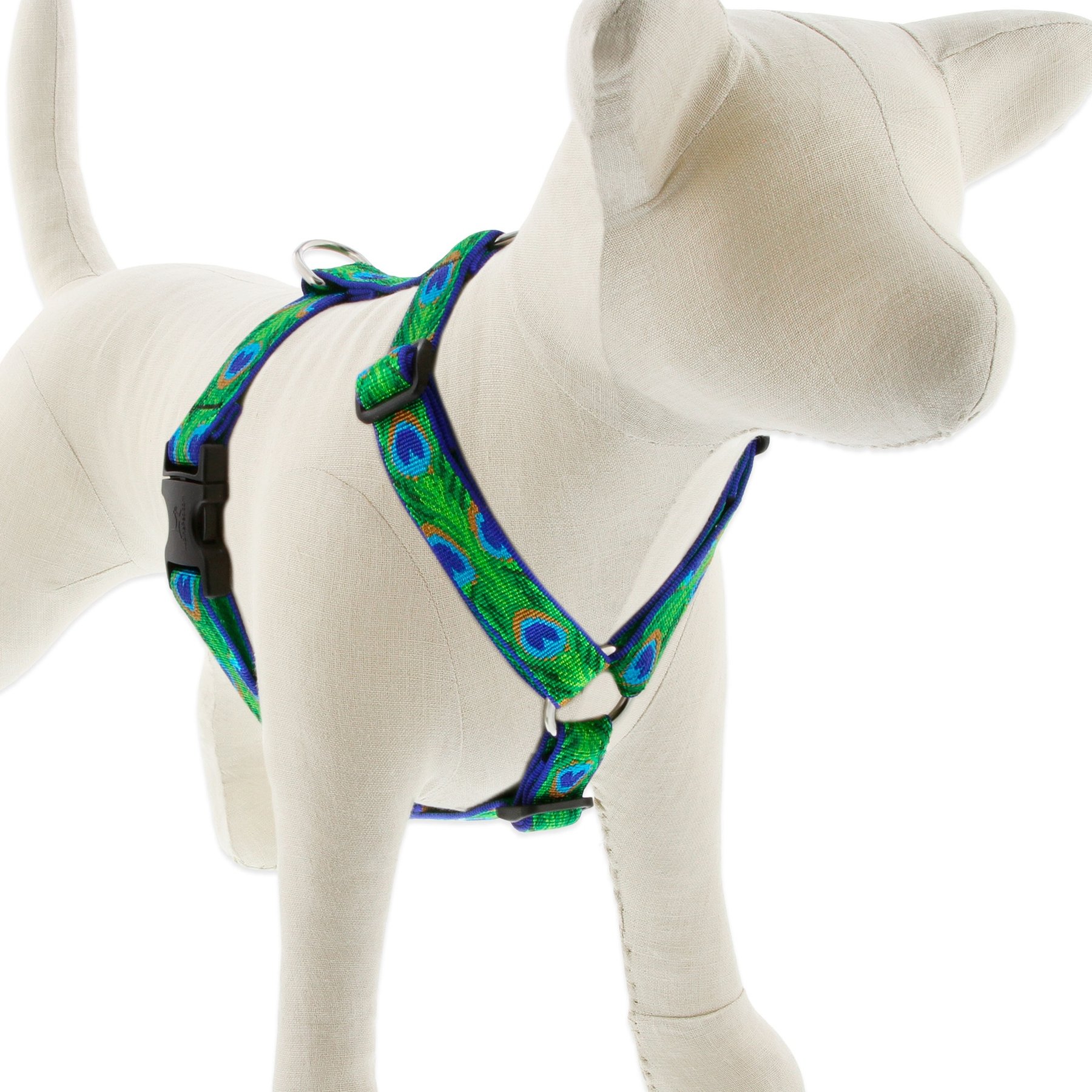 LupinePet Tail Feathers Adjustable Dog Harness, X-Large: 36 to 44-in chest