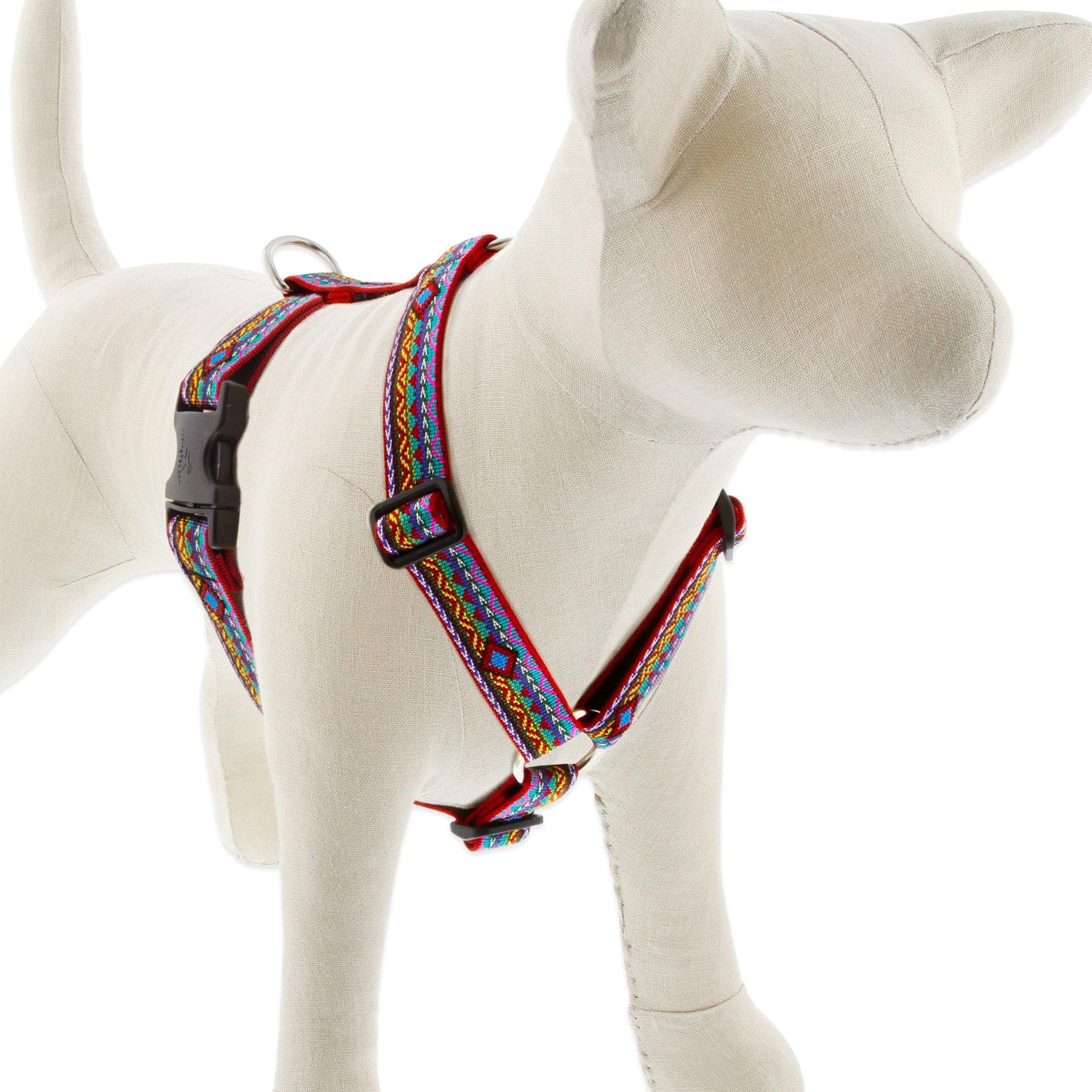 LupinePet El Paso Adjustable Dog Harness, Medium: 20 to 32-in chest