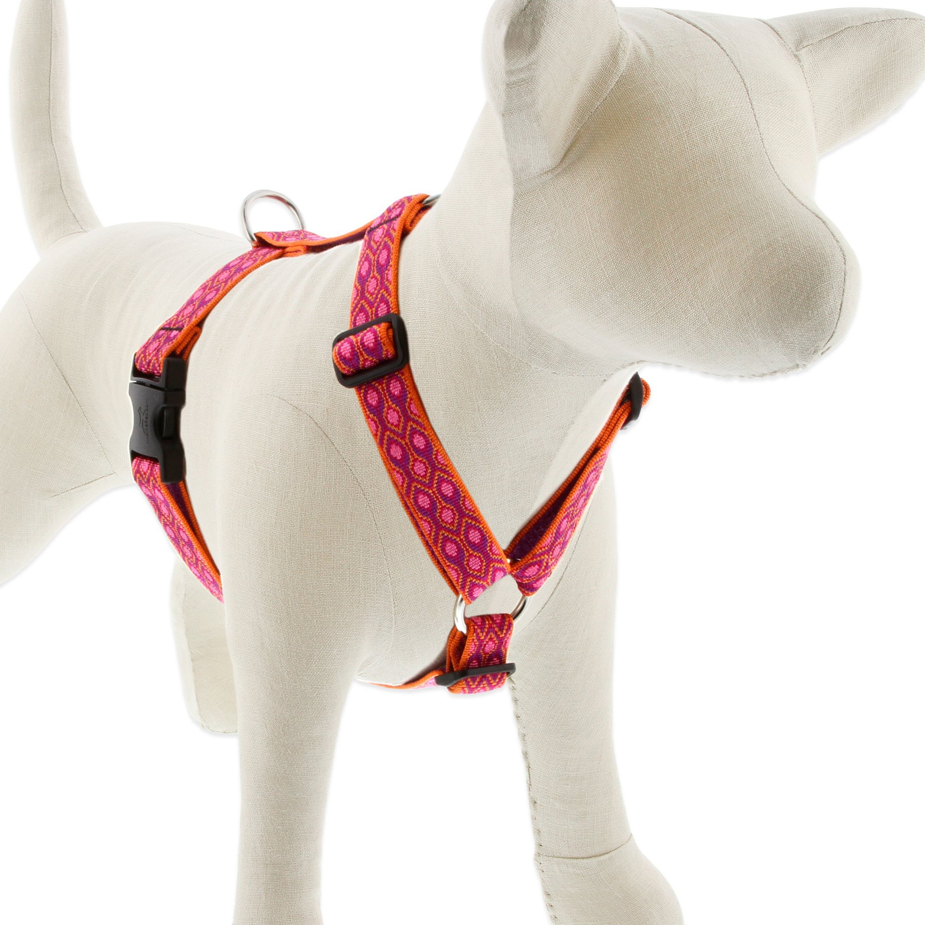 LupinePet Alpen Glow Adjustable Dog Harness, Medium: 20 to 32-in chest