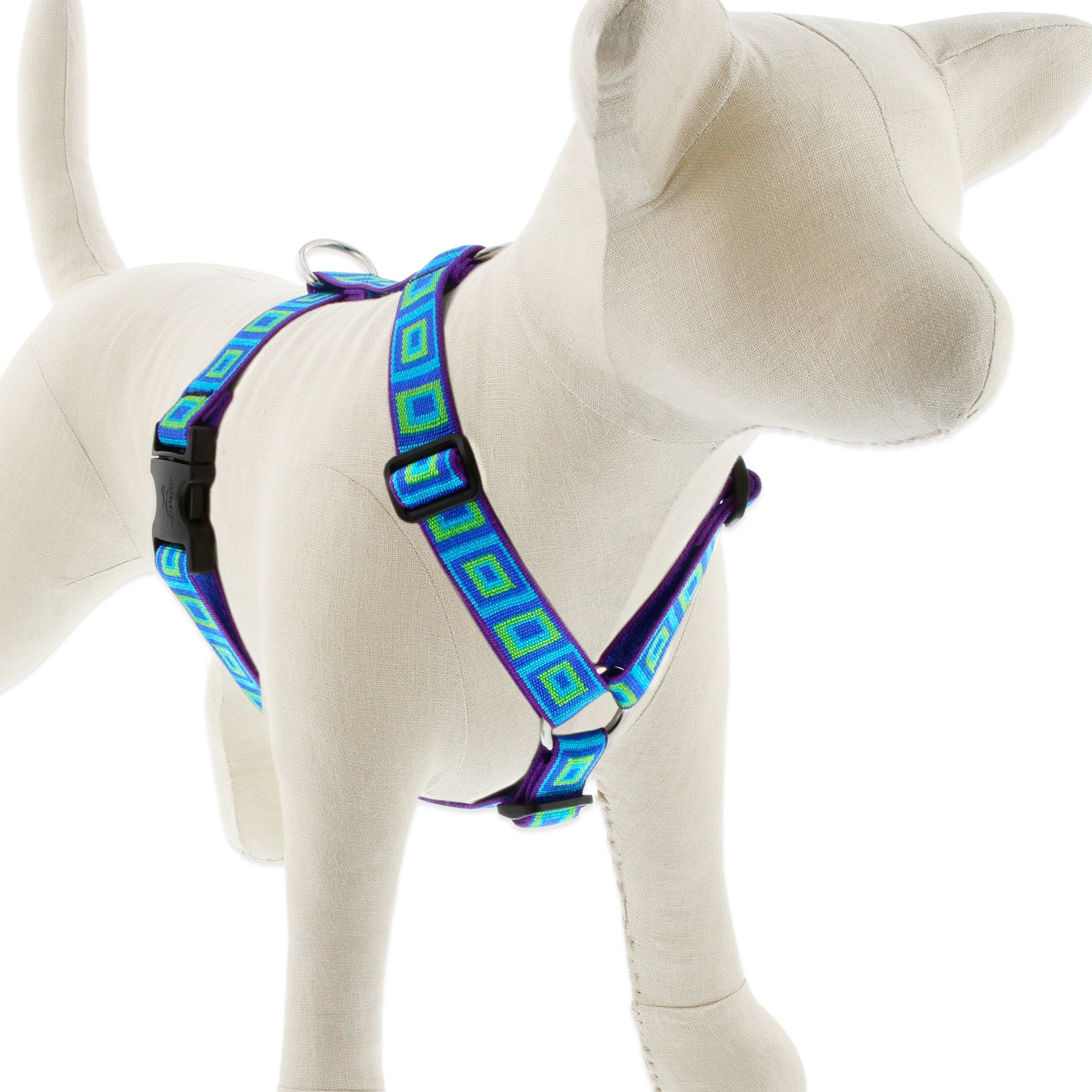 LupinePet Sea Glass Adjustable Dog Harness, X-Large: 36 to 44-in chest