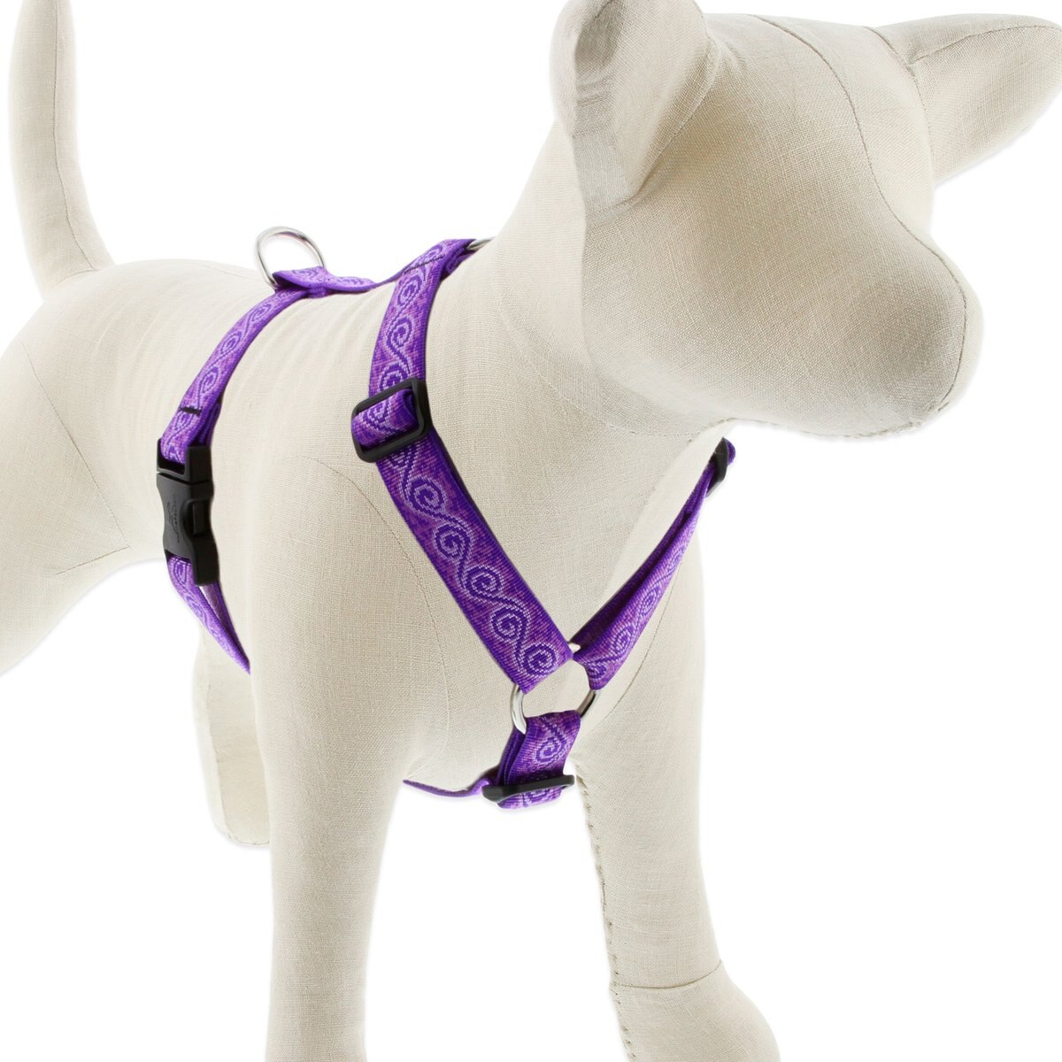 LupinePet Jelly Roll Adjustable Dog Harness, Large: 24 to 38-in chest