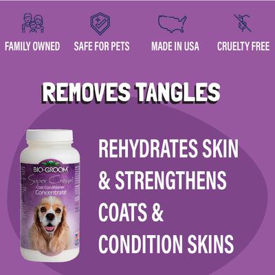 Show full view: Bio-Groom Super-Cream Coat Conditioning Dog Conditioner, 16-fl oz bottle slide 2 of 4