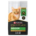 Purina Pro Plan Adult Indoor Chicken & Rice Formula High Protein Dry Cat Food, 3.5-lb bag