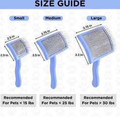 We Love Doodles Curved Grooming Slicker Dog Brush, Medium slide 2 of 6