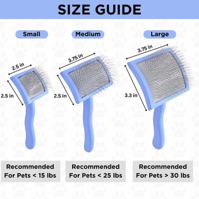 Show full view: We Love Doodles Curved Grooming Slicker Dog Brush, Medium slide 6 of 8