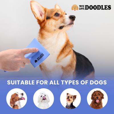 Show full view: We Love Doodles Curved Grooming Slicker Dog Brush, Large slide 5 of 8