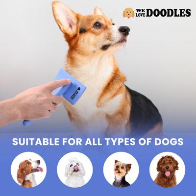 Show full view: We Love Doodles Curved Grooming Slicker Dog Brush, Medium slide 5 of 8