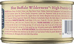 Blue Buffalo Wilderness Kitten Salmon Grain-Free Canned Cat Food, 3-oz, case of 24 slide 2 of 8