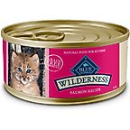 Blue Buffalo Wilderness Kitten Salmon Grain-Free Canned Cat Food, 3-oz, case of 24