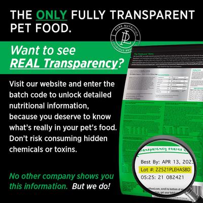 Show full view: Pureluxe Elite Nutrition Healthy Activity Grain-Free Turkey & Split Peas Dry Dog Food, 22-lb bag slide 4 of 12